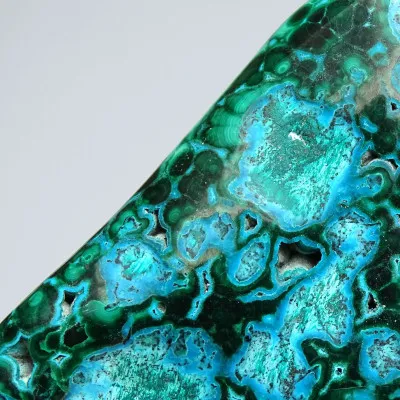 Malachite - chrysocolla natural polished 170g, Congo | MINERALS-STONES