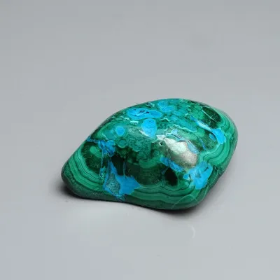 Malachite - chrysocolla natural polished 86g, Congo | MINERALS-STONES