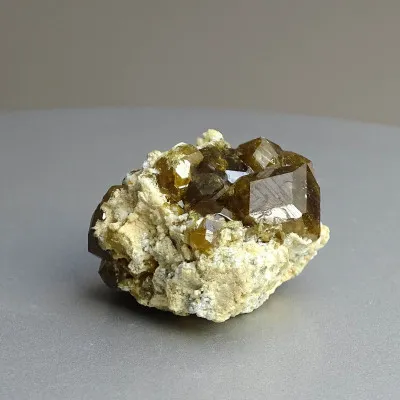 Garnet grossular crystals in rock 32.2g, Mali | MINERALS-STONES