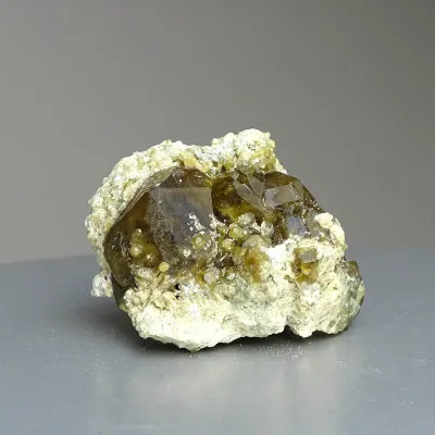 Garnet grossular crystals in rock 60.9g, Mali | MINERALS-STONES