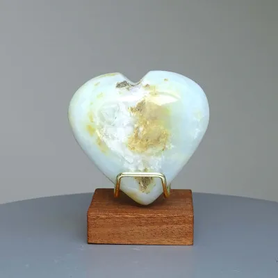Andský přírodní opál modrý leštěný 132g, Peru |MINERALS-STONES®