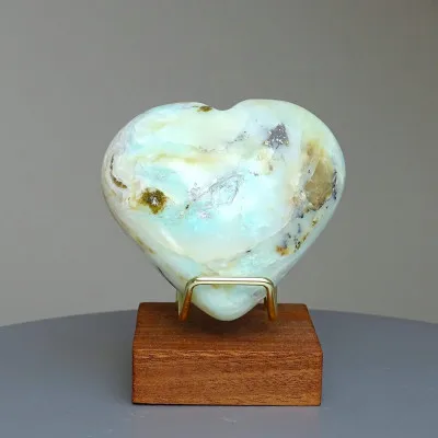 Andský přírodní opál modrý leštěný 128g, Peru |MINERALS-STONES®