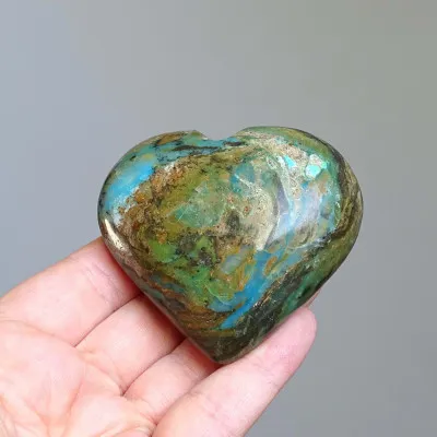 Andský přírodní opál modrý leštěný 109g, Peru |MINERALS-STONES®