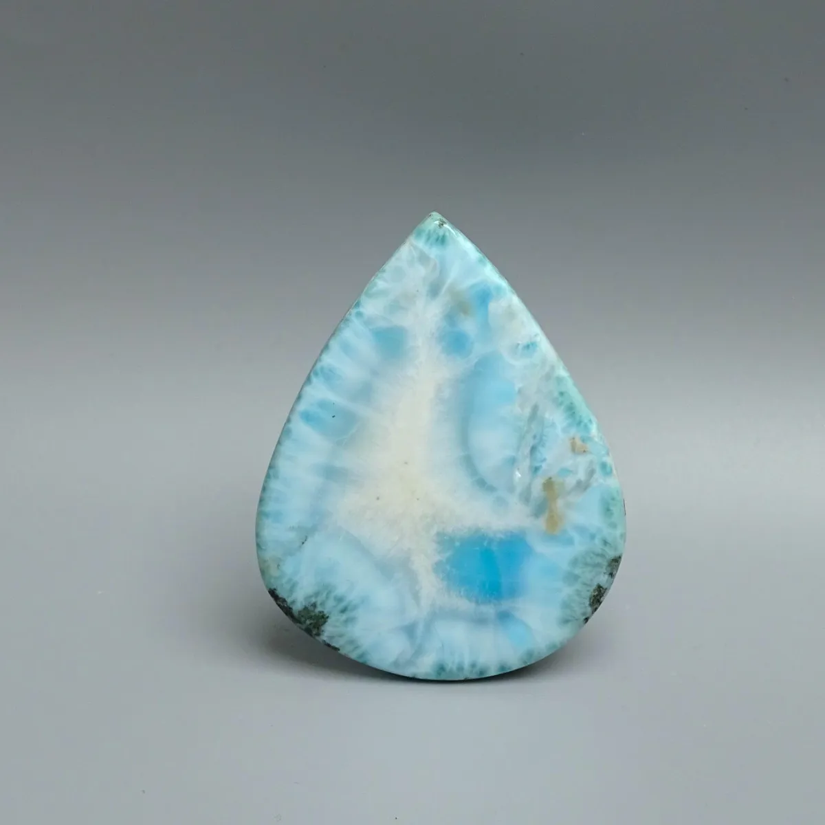 Larimar natural polished cabochon 47.8g, Dominican Republic