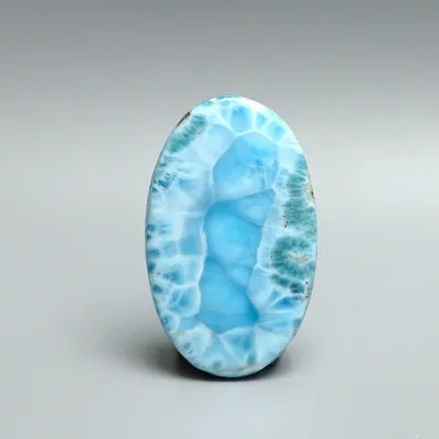Larimar natural polished cabochon 25g, Dominican Republic