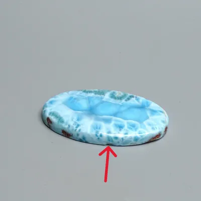 Larimar přírodní leštěný kabošon 25g, Dominikánská republika