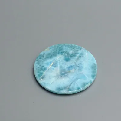 Larimar natural polished cabochon 24.6g, Dominican Republic