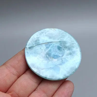 Larimar přírodní leštěný kabošon 24,6g, Dominikánská republika