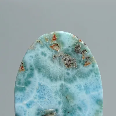 Larimar přírodní leštěný kabošon 17,4g, Dominikánská republika