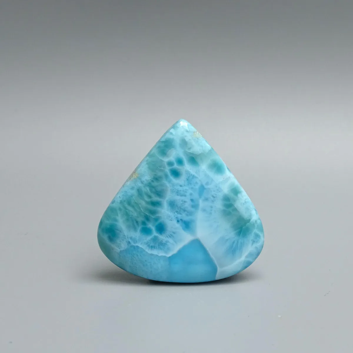 Larimar natural polished cabochon 21.2g, Dominican Republic