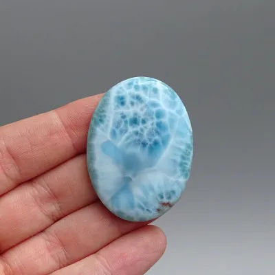 Larimar přírodní leštěný kabošon 15g, Dominikánská republika
