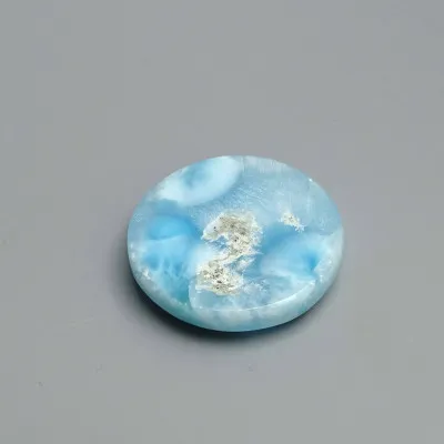 Larimar natural polished cabochon 14.2g, Dominican Republic
