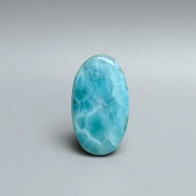 Larimar natural polished cabochon 11g, Dominican Republic