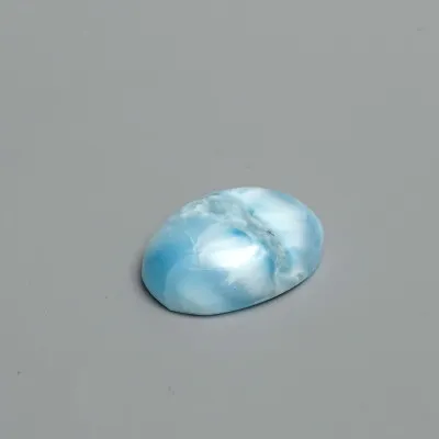 Larimar natural polished cabochon 5.4g, Dominican Republic