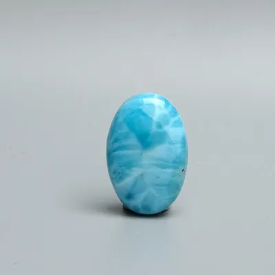 Larimar přírodní leštěný kabošon 6,9g, Dominikánská republika