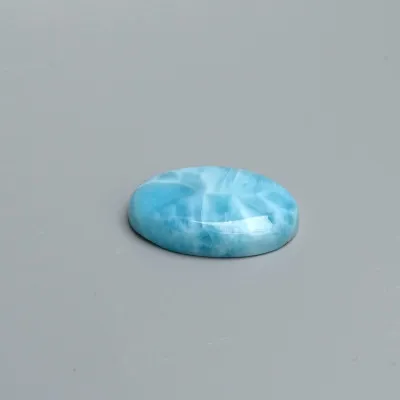 Larimar natural polished cabochon 6.9g, Dominican Republic
