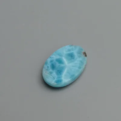 Larimar natürlich polierter Cabochon 6,9g, Dominikanische Republik
