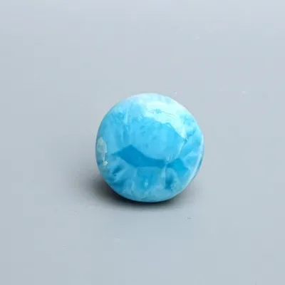 Larimar natural polished cabochon 4.7g, Dominican Republic