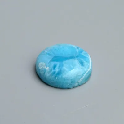 Larimar natural polished cabochon 4.7g, Dominican Republic