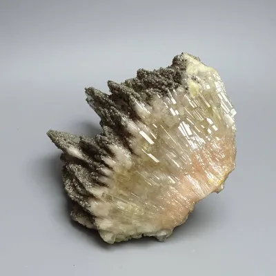 Baryt mit Pyrit, natürliches Mineral, 1465 g, Marokko |MINERALS-STONES