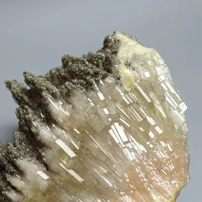 Baryt mit Pyrit, natürliches Mineral, 1465 g, Marokko |MINERALS-STONES