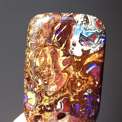 Australian opal drilled cabochon 5.8g | MINERALS-STONES