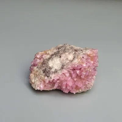 Cobaltocalcite crystals in rock 91g, Morocco |MINERALS-STONES