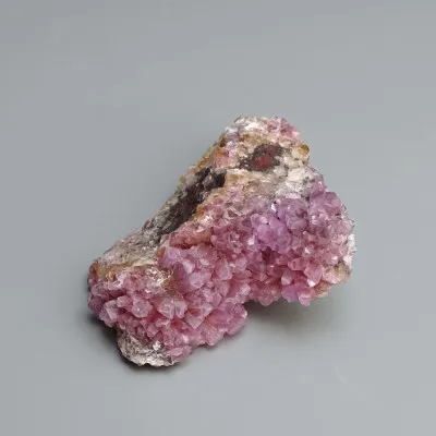 Cobaltocalcite crystals in rock 52g, Morocco |MINERALS-STONES