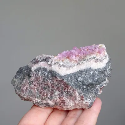 Cobaltocalcite crystals in rock 307g, Morocco |MINERALS-STONES