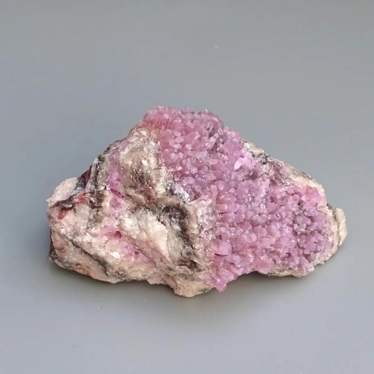 Cobaltocalcite crystals in rock 303g, Morocco |MINERALS-STONES