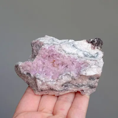 Cobaltocalcite crystals in rock 282g, Morocco |MINERALS-STONES