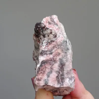 Kobaltcalcitkristalle im Gestein, 282g, Marokko |Minerals-stones