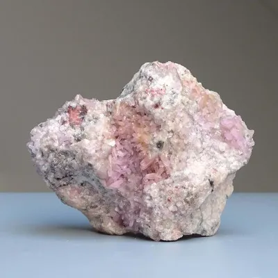 Cobaltocalcite crystals in rock 311g, Morocco |MINERALS-STONES