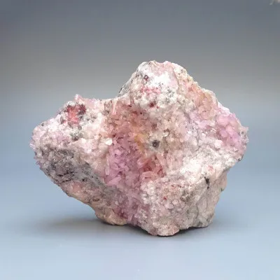 Kobaltcalcitkristalle im Gestein, 311g, Marokko |Minerals-stones