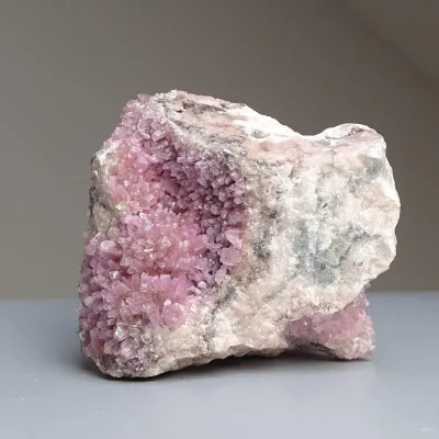 Cobaltocalcite crystals in rock 572g, Morocco |MINERALS-STONES