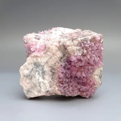Cobaltocalcite crystals in rock 572g, Morocco |MINERALS-STONES