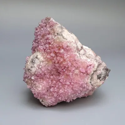 Kobaltokalcit krystaly v hornině 572g, Maroko  |MINERALS-STONES®