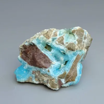 Hemimorphite natural mineral 201g, Congo |MINERALS-STONES