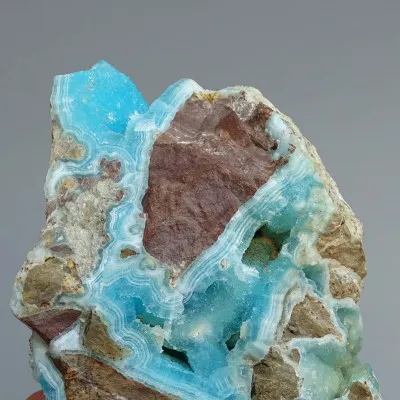 Hemimorphite natural mineral 201g, Congo |MINERALS-STONES
