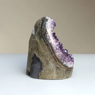 Amethyst natural druse 528g, Uruguay | MINERALS-STONES