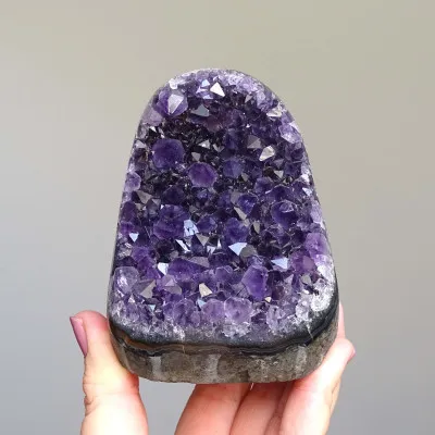 Amethyst-Druse 528g, Uruguay | MINERALS-STONES