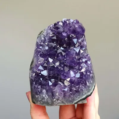 Amethyst natural druse 566g, Uruguay | MINERALS-STONES