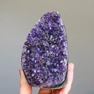 Amethyst-Druse 916g, Uruguay | MINERALS-STONES