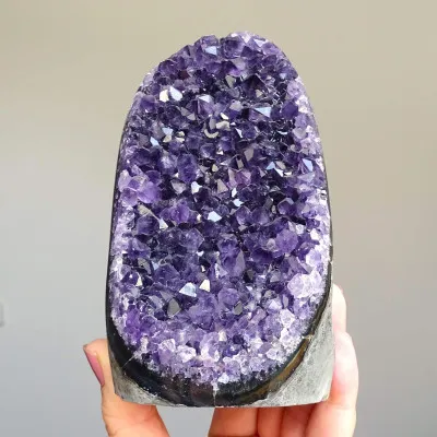 Amethyst natural druse 768g, Uruguay | MINERALS-STONES