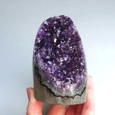 Amethyst-Druse 556g, Uruguay | MINERALS-STONES