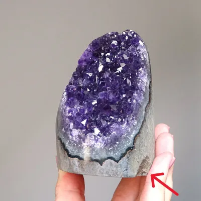 Amethyst-Druse 556g, Uruguay | MINERALS-STONES