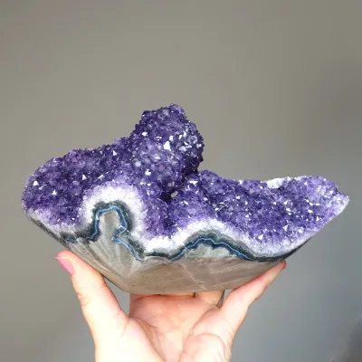 Ametyst přírodní drúza 2127g, Uruguay | MINERALS-STONES®