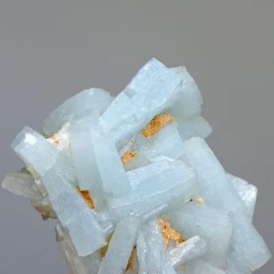 Baryt modrý přírodní minerál v hornině 123g, Maroko