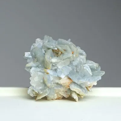 Barytblaues Naturmineral in Gestein 119g, Marokko