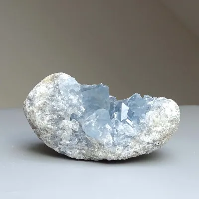 Celestine crystals druse 1045g, Madagascar | Minerals-Stones